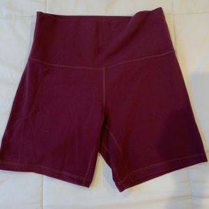 Lululemon align 6” Biker shorts size 8